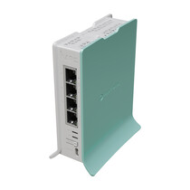 Mikrotik hAP draadloze router Gigabit Ethernet Single-band (2.4 GHz) Groen, Wit