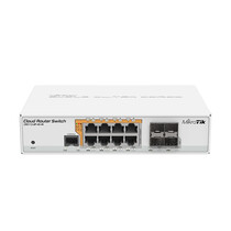 Mikrotik CRS112-8P-4S-IN netwerk-switch Gigabit Ethernet (10/100/1000) Power over Ethernet (PoE) Wit