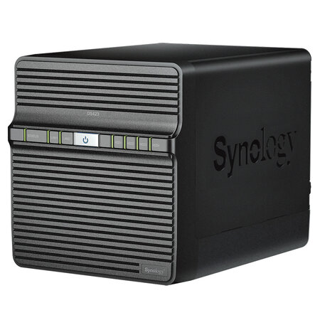 Synology Synology DiskStation DS423 data-opslag-server NAS Ethernet LAN Zwart RTD1619B