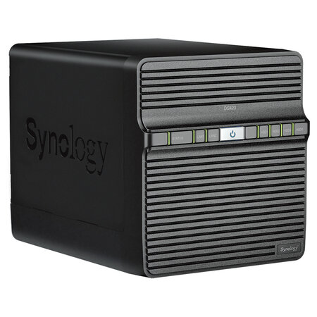 Synology Synology DiskStation DS423 data-opslag-server NAS Ethernet LAN Zwart RTD1619B