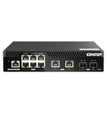 QNAP QNAP QSW-M2106R-2S2T netwerk-switch Managed L2 10G Ethernet (100/1000/10000) 1U Zwart