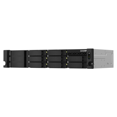QNAP QNAP TS-864EU-8G data-opslag-server NAS Rack (2U) Ethernet LAN Zwart