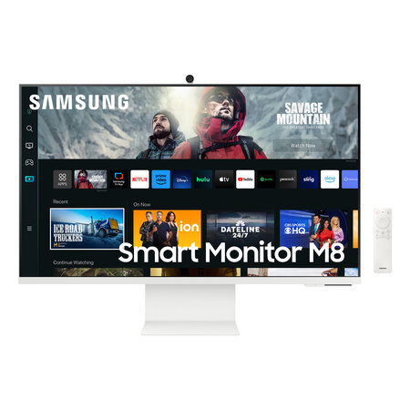 Samsung Samsung Smart Monitor M8 S32CM801UU 81,3 cm (32") 3840 x 2160 Pixels 4K Ultra HD LED Wit
