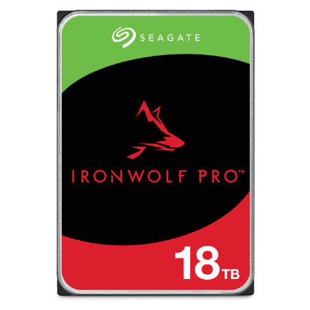 Seagate Seagate IronWolf Pro ST18000NT001 interne harde schijf 3.5" 18000 GB