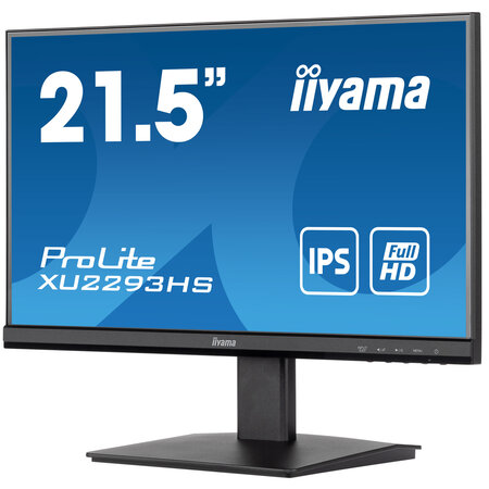 Iiyama iiyama ProLite XU2293HS-B5 computer monitor 54,6 cm (21.5") 1920 x 1080 Pixels Full HD LED Zwart