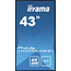 Iiyama iiyama LH4370UHB-B1 beeldkrant Digitale signage flatscreen 108 cm (42.5") VA 700 cd/m² 4K Ultra HD Zwart Type processor Android 9.0 24/7