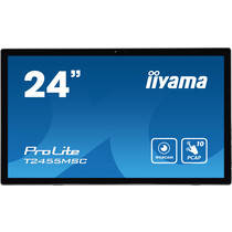 iiyama T2455MSC-B1 beeldkrant Digitale signage flatscreen 61 cm (24") LED 400 cd/m² Full HD Zwart Touchscreen