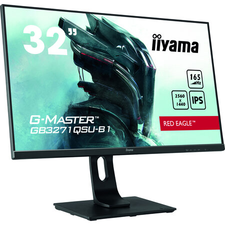 Iiyama iiyama G-MASTER GB3271QSU-B1 computer monitor 80 cm (31.5") 2560 x 1440 Pixels Wide Quad HD LED Zwart
