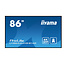 Iiyama iiyama ProLite To Be Updated 2,17 m (85.6") 3840 x 2160 Pixels 4K Ultra HD LED Zwart