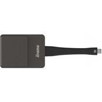 iiyama WP D002C Smart TV-dongle USB 4K Ultra HD Zwart, Zilver