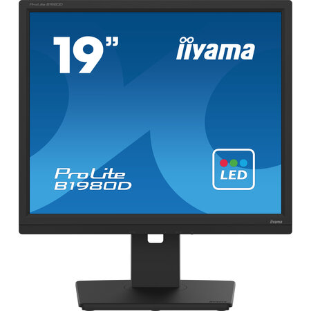 Iiyama iiyama ProLite B1980D-B5 computer monitor 48,3 cm (19") 1280 x 1024 Pixels SXGA LCD Zwart