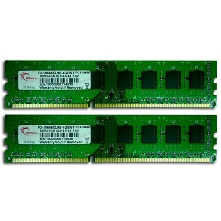 G.Skill G.Skill 8GB DDR3 DIMM geheugenmodule 2 x 4 GB 1333 MHz