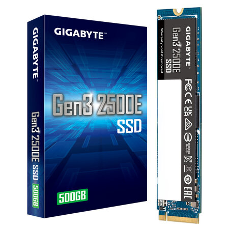Gigabyte Gigabyte Gen3 2500E SSD 500GB M.2 PCI Express 3.0 NVMe
