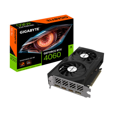 Gigabyte Gigabyte GeForce RTX 4060 WINDFORCE OC 8G NVIDIA 8 GB GDDR6