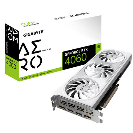 Gigabyte Gigabyte GeForce RTX 4060 AERO OC 8G NVIDIA 8 GB GDDR6