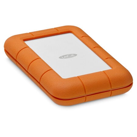 LaCie LaCie Rugged Secure externe harde schijf 2 TB Oranje, Wit