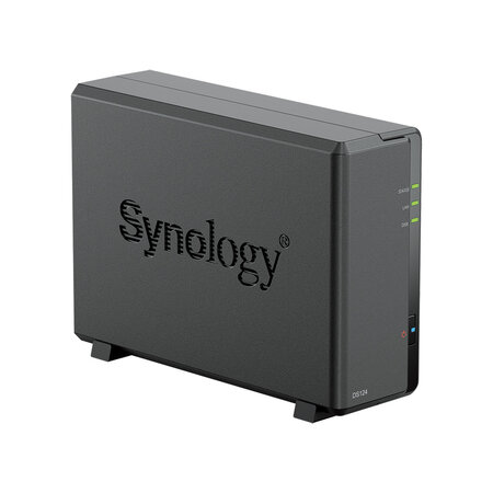 Synology Synology DiskStation DS124 data-opslag-server NAS Desktop Ethernet LAN Zwart RTD1619B