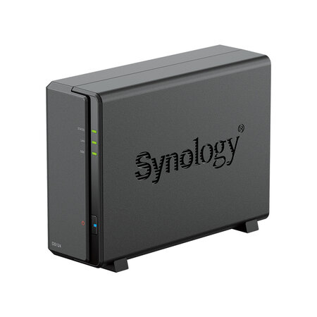 Synology Synology DiskStation DS124 data-opslag-server NAS Desktop Ethernet LAN Zwart RTD1619B