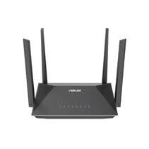 ASUS RT-AX52 AX1800 AiMesh draadloze router Gigabit Ethernet Dual-band (2.4 GHz / 5 GHz) Zwart