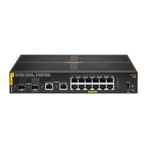 Aruba 6100 12G Class4 PoE 2G/2SFP+ 139W Managed L3 Gigabit Ethernet (10/100/1000) Power over Ethernet (PoE) 1U Zwart