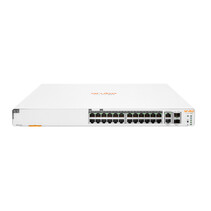 Aruba Instant On 1960 24G 20p Class4 4p Class6 PoE 2XGT 2SFP+ 370W Managed L2+ Gigabit Ethernet (10/100/1000) Power over Ethernet (PoE) 1U Wit