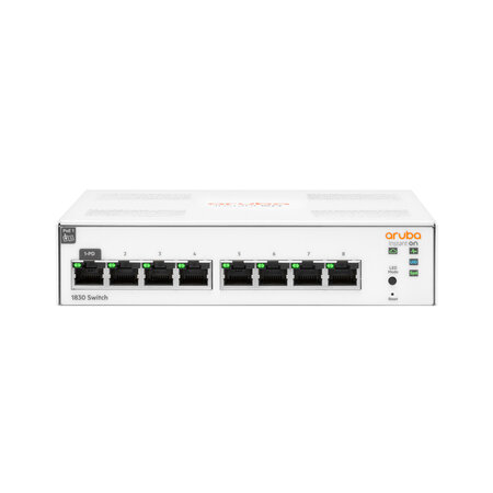 HP Enterprise Aruba Instant On 1830 8G Managed L2 Gigabit Ethernet (10/100/1000)