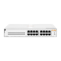 Aruba Instant On 1430 16G Class4 PoE 124W Unmanaged L2 Gigabit Ethernet (10/100/1000) Power over Ethernet (PoE) 1U Wit