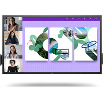 DELL P5524QT Interactief flatscreen 139,7 cm (55") LCD 350 cd/m² 4K Ultra HD Zwart Touchscreen