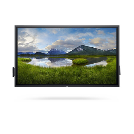 Dell DELL P6524QT Interactief flatscreen 163,9 cm (64.5") LCD 350 cd/m² 4K Ultra HD Zwart Touchscreen