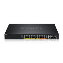 Zyxel XGS2220-30HP Managed L3 Gigabit Ethernet (10/100/1000) Power over Ethernet (PoE) Zwart