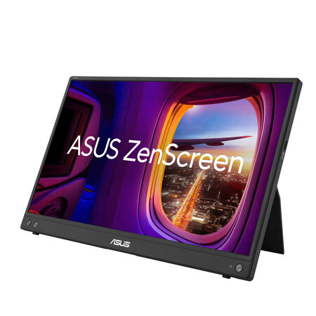 Asus ASUS MB16AHV computer monitor 39,6 cm (15.6") 1920 x 1080 Pixels Full HD LCD Zwart