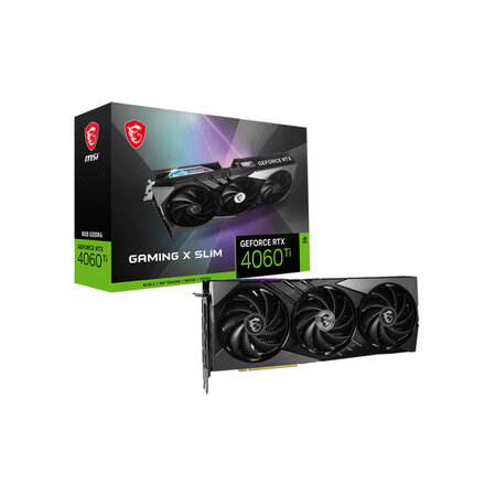 MSI MSI GeForce RTX 4060 Ti GAMING X SLIM 8G NVIDIA 8 GB GDDR6