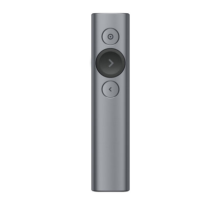 Logitech Logitech Spotlight Draadloze presenter Bluetooth/RF Grijs