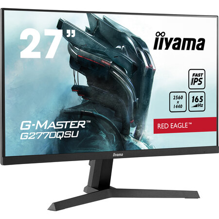 Iiyama iiyama G-MASTER G2770QSU-B1 computer monitor 68,6 cm (27") 2560 x 1440 Pixels Wide Quad HD LCD Zwart