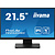 Iiyama iiyama ProLite T2252MSC-B2 computer monitor 54,6 cm (21.5") 1920 x 1080 Pixels Full HD LCD Touchscreen Zwart