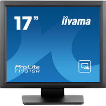 iiyama ProLite T1731SR-B1S computer monitor 43,2 cm (17") 1280 x 1024 Pixels SXGA LCD Touchscreen Zwart