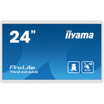 iiyama TW2424AS-W1 beeldkrant Digitale signage flatscreen 60,5 cm (23.8") Wifi 250 cd/m² 4K Ultra HD Zwart Touchscreen Type processor Android 24/7