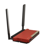 Mikrotik Mikrotik L009UiGS-2HaxD-IN draadloze router Gigabit Ethernet Single-band (2.4 GHz) Rood