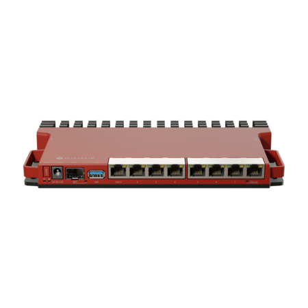 Mikrotik Mikrotik L009UiGS-RM bedrade router 2.5 Gigabit Ethernet, Gigabit Ethernet Rood