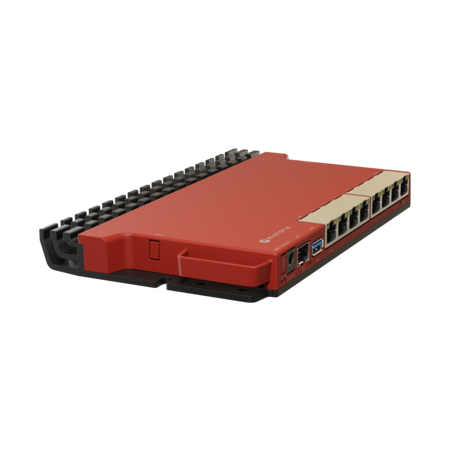 Mikrotik Mikrotik L009UiGS-RM bedrade router 2.5 Gigabit Ethernet, Gigabit Ethernet Rood