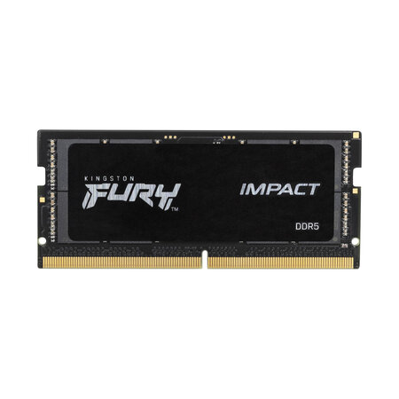 Kingston Kingston Technology FURY Impact Black XMP geheugenmodule 32 GB 2 x 16 GB DDR5 6400 MHz