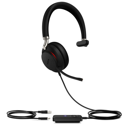 Yealink Yealink UH38 Mono UC Headset Bedraad en draadloos Hoofdband Kantoor/callcenter Bluetooth Zwart