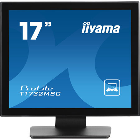 Iiyama iiyama ProLite computer monitor 43,2 cm (17") 1280 x 1024 Pixels LED Touchscreen Tafel Zwart