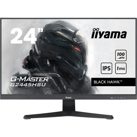 Iiyama iiyama G-MASTER computer monitor 61 cm (24") 1920 x 1080 Pixels Full HD LED Zwart