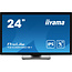 Iiyama iiyama ProLite computer monitor 60,5 cm (23.8") 1920 x 1080 Pixels Full HD LED Touchscreen Zwart