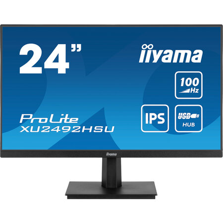 Iiyama iiyama ProLite computer monitor 60,5 cm (23.8") 1920 x 1080 Pixels Full HD LED Zwart