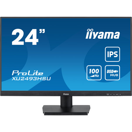 Iiyama iiyama ProLite XU2493HSU-B6 computer monitor 61 cm (24") 1920 x 1080 Pixels Full HD LED Zwart