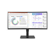 LG 34BQ77QB-B computer monitor 86,4 cm (34") 3440 x 1440 Pixels UltraWide Quad HD LED Zwart