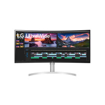 LG 38WN95CP-W computer monitor 96,5 cm (38") 3840 x 1600 Pixels Quad HD+ QLED Wit