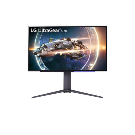 LG LG 27GR95QE-B computer monitor 67,3 cm (26.5") 2560 x 1440 Pixels Quad HD OLED Zwart